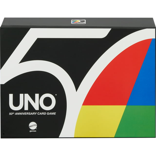 UNO Premium 50th Anniversary Edition Matching Card Game - Walmart.com
