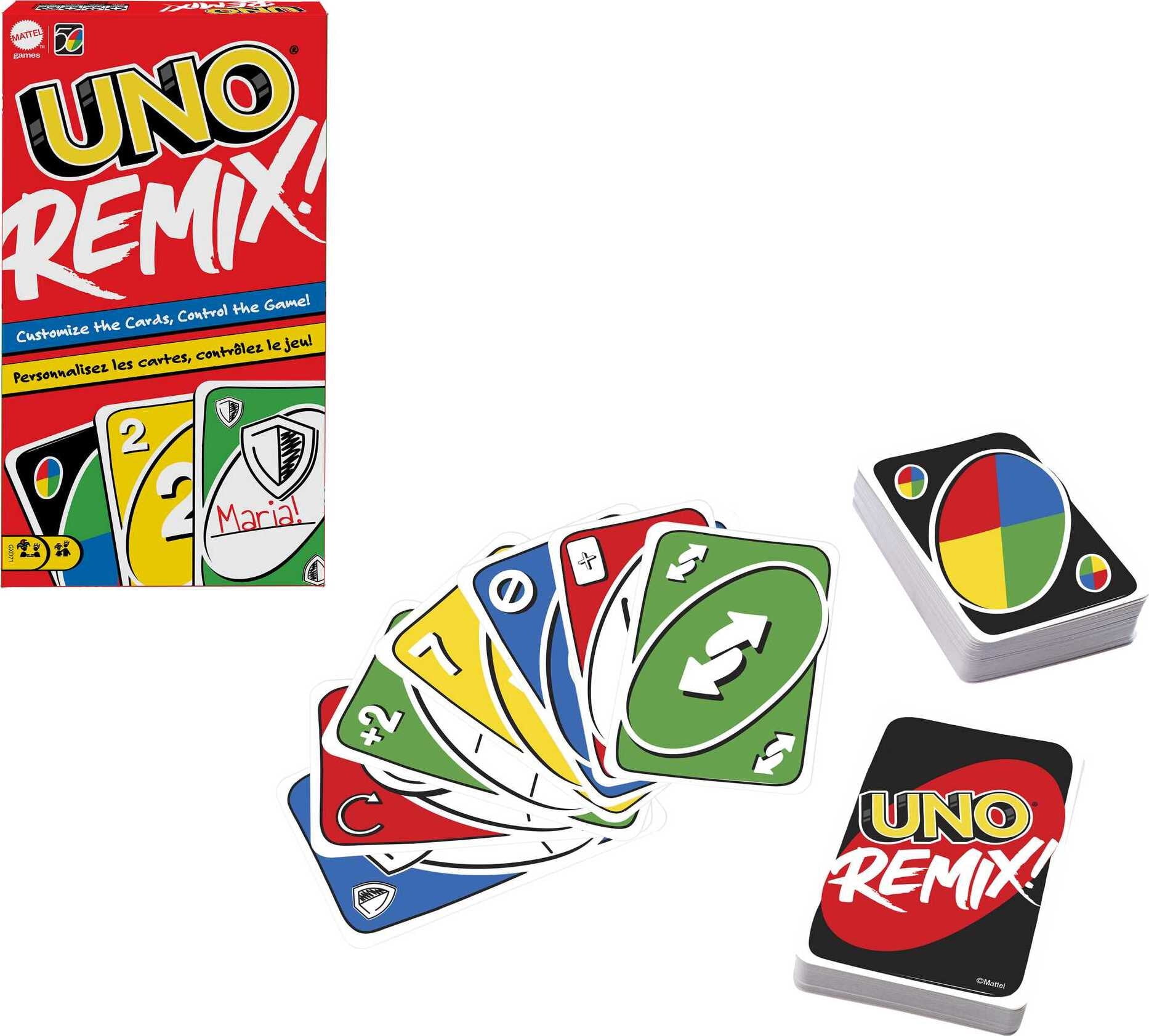 Mattel Games UNO Emojis Original Pack, Multicolor, Special Rule Extra  Cards, NEW