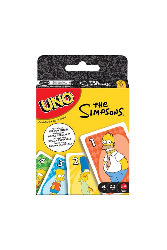 The Simpsons Card Game for Kid, Adult & Family Nights, Toy Collectible Inspired by the Series