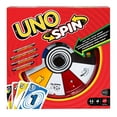 thumbnail image 1 of UNO Spin Card Game for Kid, Adult & Family Nights, Classic Play with Spinner, 1 of 7