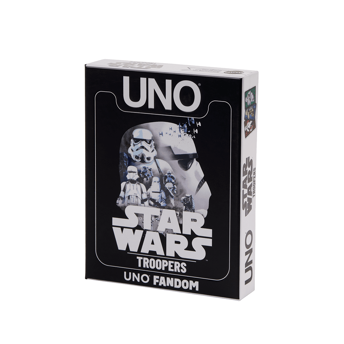 UNO Fandom Star Wars Troopers Card Game with Foil Card for Kids, Adults & Family