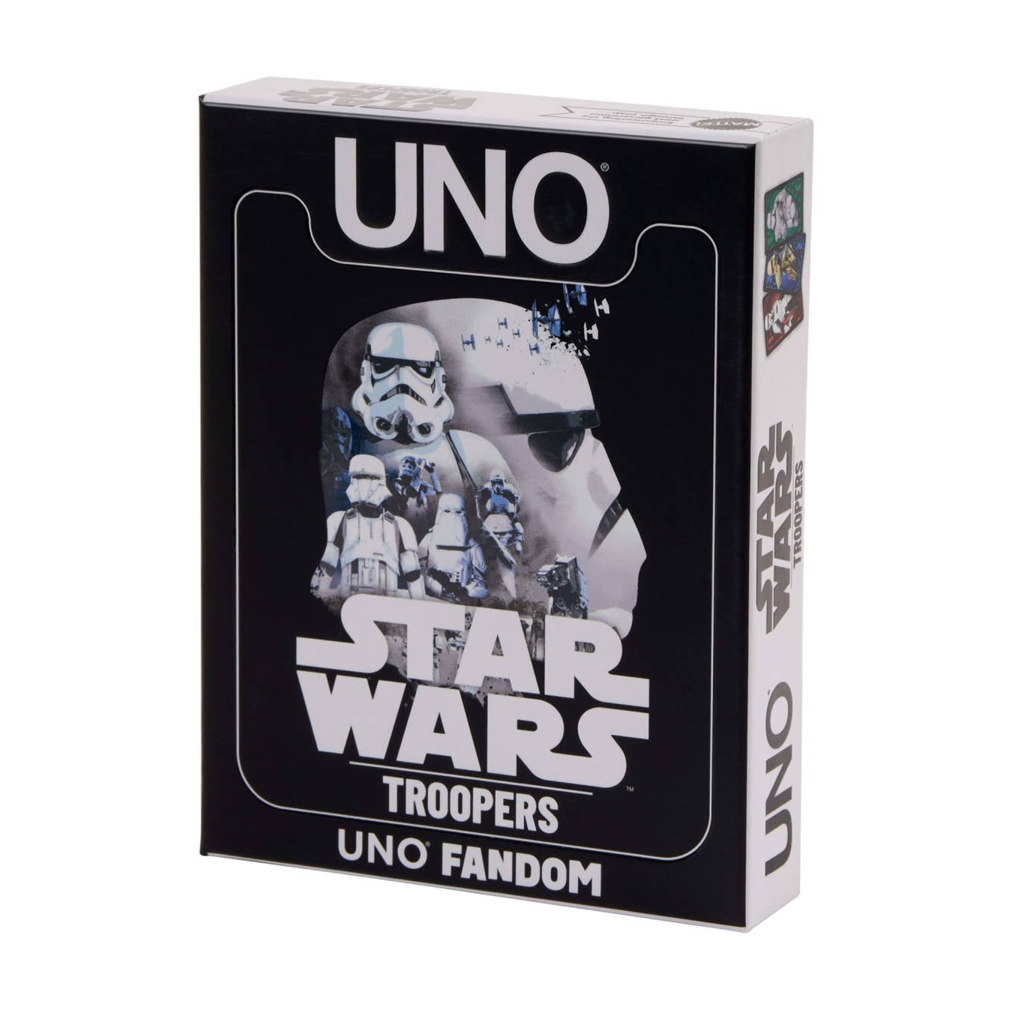 UNO Fandom Star Wars Troopers Card Game with Foil Card for Kids, Adults & Family (Walmart Exclusive)