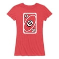 thumbnail image 1 of UNO Skip Card - Women's Short Sleeve Graphic T-Shirt, 1 of 4
