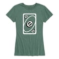 thumbnail image 1 of UNO Skip Card - Women's Short Sleeve Graphic T-Shirt, 1 of 4