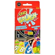 UNO Splash Card Game with Waterproof Cards and Portable Clip for Travel, Camping & Game Nights Away