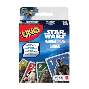 UNO Star Wars The Mandalorian and Grogu Card Game for Kids, Adult & Family Nights With Show-Inspired Deck