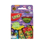 UNO Teenage Mutant Ninja Turtles Mutant Mayhem Card Game for Family Night Inspired by the Movie