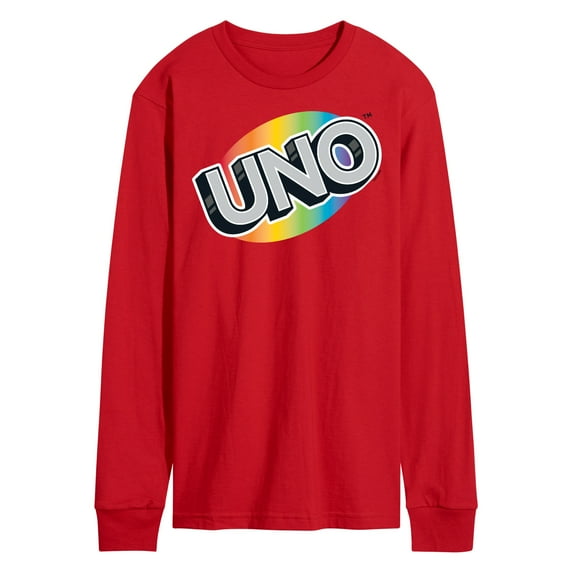 UNO - UNO Rainbow - Men's Long Sleeve T-Shirt