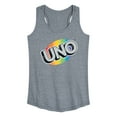 thumbnail image 1 of UNO - Uno Rainbow - Women's Racerback Tank Top, 1 of 4