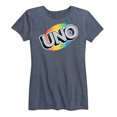 thumbnail image 1 of UNO - Uno Rainbow - Women's Short Sleeve Graphic T-Shirt, 1 of 4