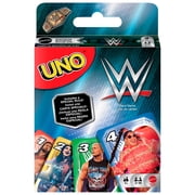 UNO WWE Card Game for Kid, Adult & Family Nights, Collectible Deck Featuring Fan-Favorite Superstars