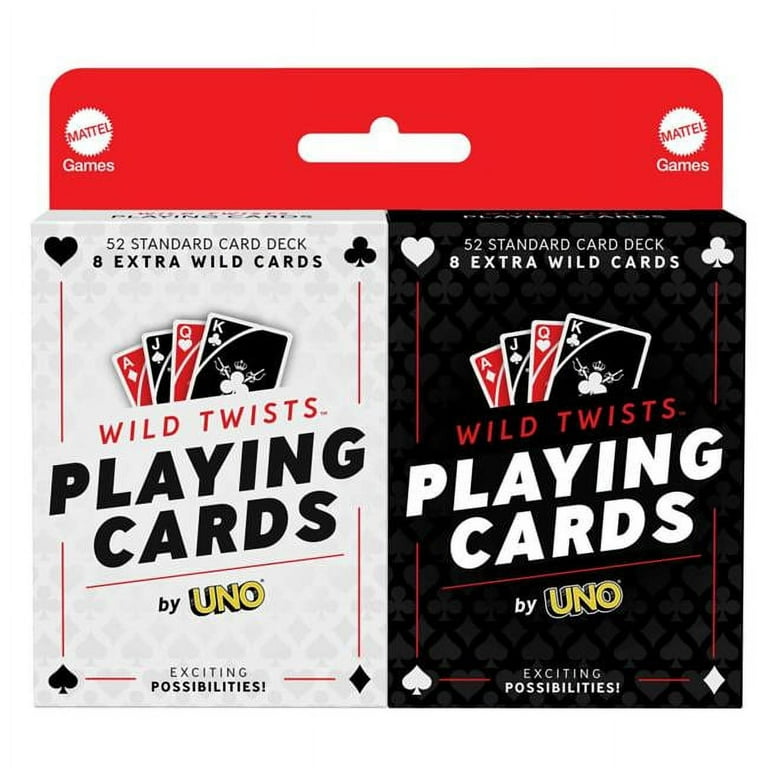 Wild Twists Playing Cards By Uno Brand
