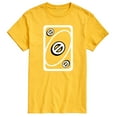 thumbnail image 1 of UNO Yellow Skip Card - Men's Short Sleeve Graphic T-Shirt, 1 of 5