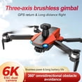 thumbnail image 1 of UNO1RC NM62569 Drone 6K Dual HD Camera Brushless Motor GPS Positioning 5G Wi-Fi 360 Deg Obstacle Avoidance Flight Foldable RC Quadcopter Drones, 1 of 1