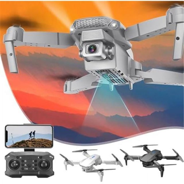 UNO1RC MC33099 Night Vision Camera Drone with Dual 1080p HD FPV Camera