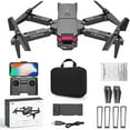 thumbnail image 1 of UNO1RC MC33463 Drone with 4K Dual HD FPV Camera Mini Drone with Camera for Adults & Kids, Black, 1 of 1