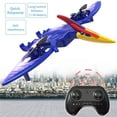 thumbnail image 1 of UNO1RC NM58863 Mini Drone Dinosaur Remote Control Aircraft 2.4G Radio Control Helicopter Pterosaur Drone RC Plane Kids Flying Birthday Toys - Blue, 1 of 1