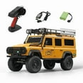 thumbnail image 1 of UNO1RC NM61970 Model 1-18 Crawler MN111 Kit Assembled RC Adult Professional 4WD Off Road Vehicle LED Lights Metal Car Shell RC Car Toy - Multi Color, 1 of 1