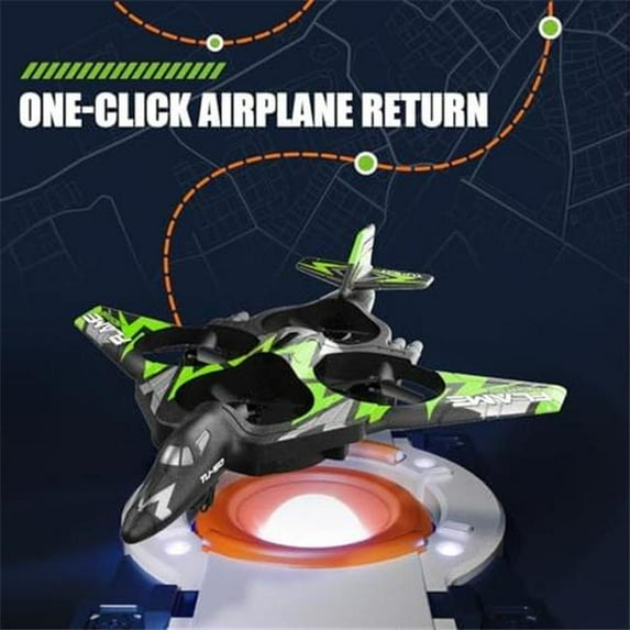 UNO1RC NM55528 6 Channel RC Plane Camera Drone for Kids & Beginners