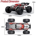 thumbnail image 1 of UNO1RC NM56416 2.4G 50 kmph 4WD High Speed RC Cars Toys for - Red, 1 of 1