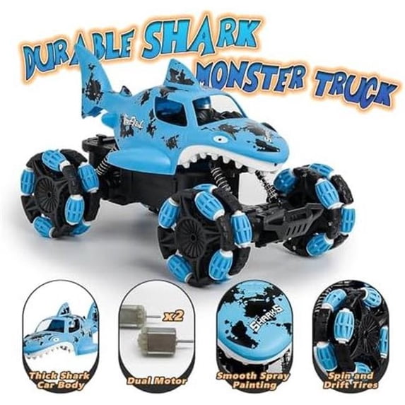 UNO1RC NM56500 All-Terrain Shark Remote Control Monster Truck