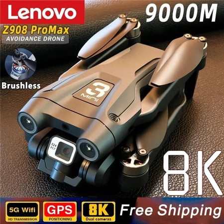 UNO1RC NM60468 Z908 ProMax Obstacle Avoidance Brushless Motor 4K Dual Lens ESC Professional Wi-Fi FPV 4 Axis Folding RC Quadcopter Toy