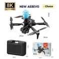 thumbnail image 1 of UNO1RC NM61622 8K GPS Professional Triple Camera Wide Angle Optical Streaming 4 Way Obstacle Avoidance Quadcopter 50 x Zoom HD Drone, 1 of 1