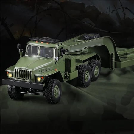 UNO1RC NM61865 1-16 Full Scale B36-3 Ural Trailer Detachable Transport Model RC Climbing Car Childrens Christmas Gift Toys