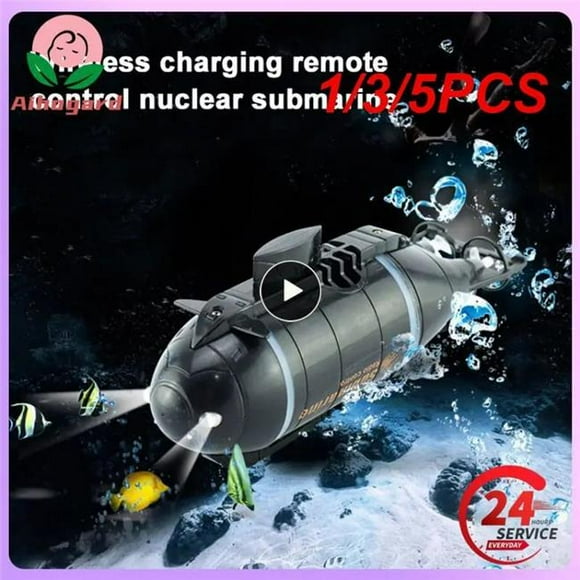 UNO1RC NM58562 Updated Version Happycow 777-586 Mini RC Submarine Speed Boat Remote Control Drone Pigboat Simulation Model Gift Toy
