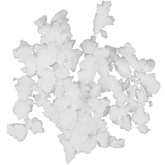 Soimiss White Shredded Memory Foam Filler for Bean Bag Chair Cushion and Safe for DIY Crafting