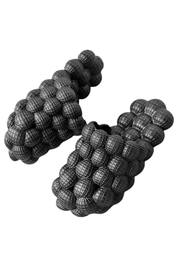 1Pair Bubble Slides for Men Indoor Slippers Lightweight Eva Spa Slippers