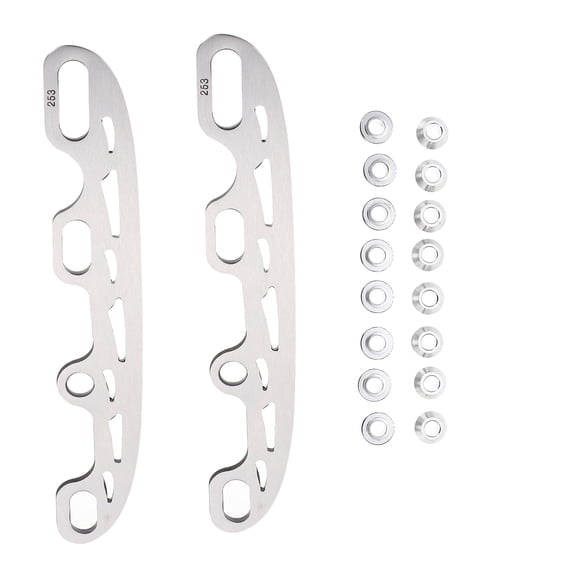 Soimiss Hockey Accessories Skating Replacement Blades Simple Design 1 Set