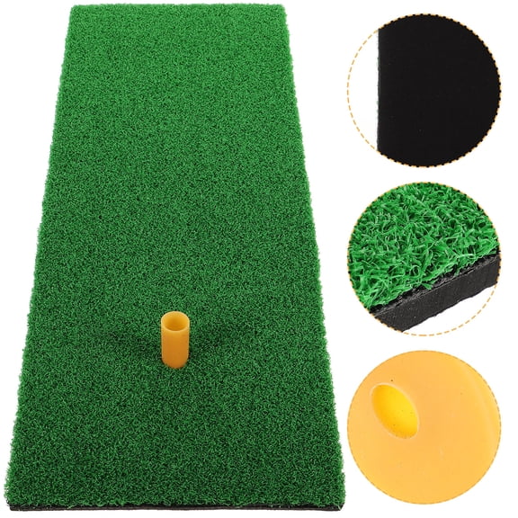Soimiss Artificial Golf Turf Mat Sturdy Sbr Material Perfect for Professional Golf Training