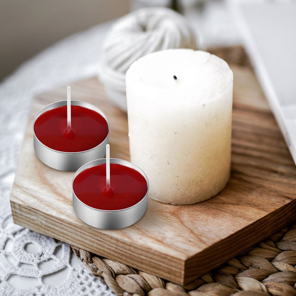 Soimiss Candle Container Metal Candle Cup Multi Aluminum 1Set