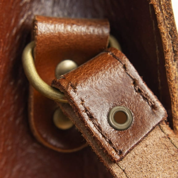 UNOMOR 100 Sets Hollow Rivets Quick Installation Antique Brass for DIY Projects