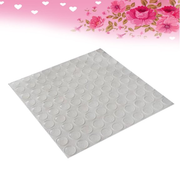 Soimiss Drawer Bumpers Silicone Rubber for Cabinets 100Pcs