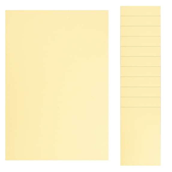 Soimiss 100Pcs Clear Printable Sticker Paper for Labeling High Adhesion Vinyl Sheets