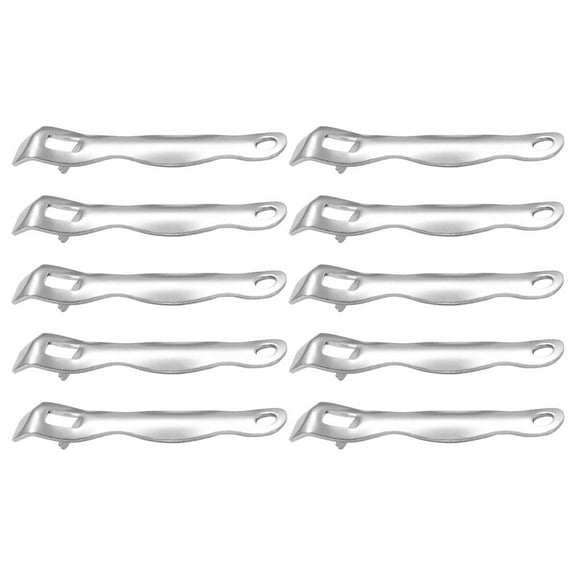 Soimiss 10Pcs Lightweight Stainless Steel Bottle Cap Removal Tool for Travel Use