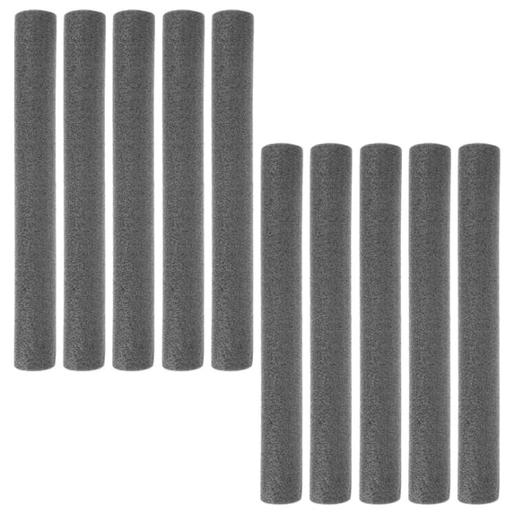 Soimiss 10Pcs Trampoline Tube Cover Black Pe Foam Pole Sleeves for Indoor and Outdoor Use