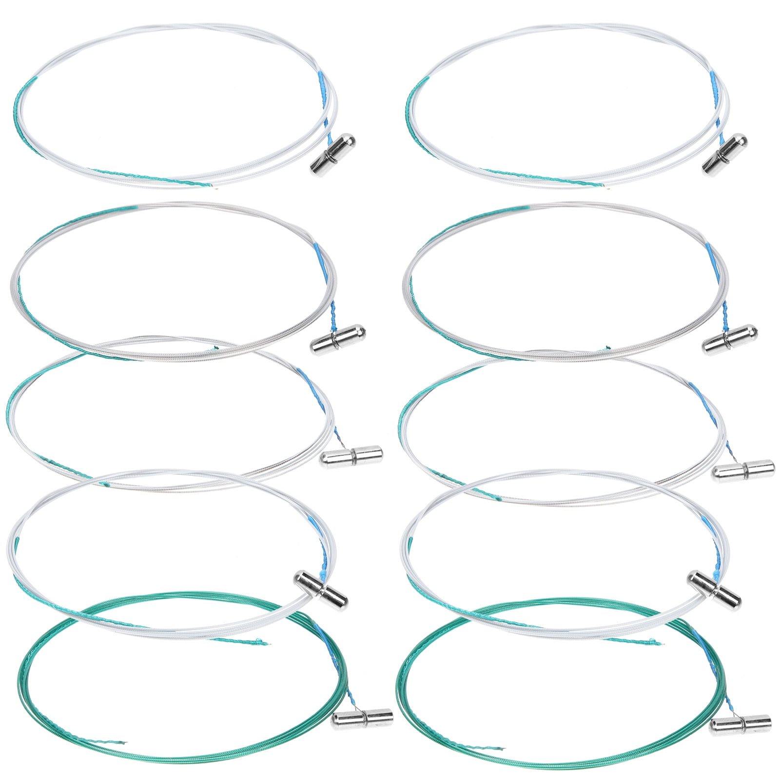UNOMOR 10pcs String Instruments Metal Assorted Color for Professional ...
