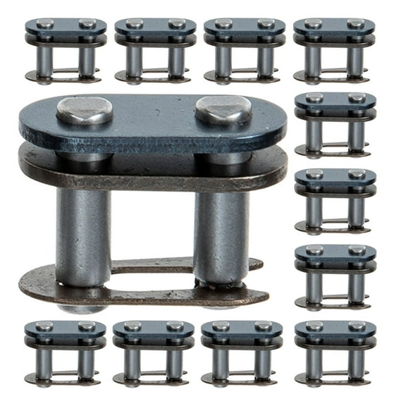 UNOMOR 12Pack Heavy Duty Chain Link Black Aluminum Alloy for Off Road Vehicle Use Riders