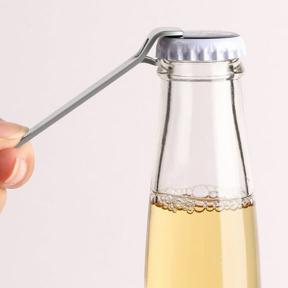 Soimiss 12Pcs Multifunctional Beer Bottle Opener Silver Metal Tool for Home Party Beverage