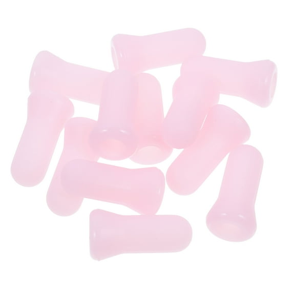 UNOMOR 12Pcs Pink Silicone Massage Cups for Cupping Blood Circulation and Relaxation Sessions