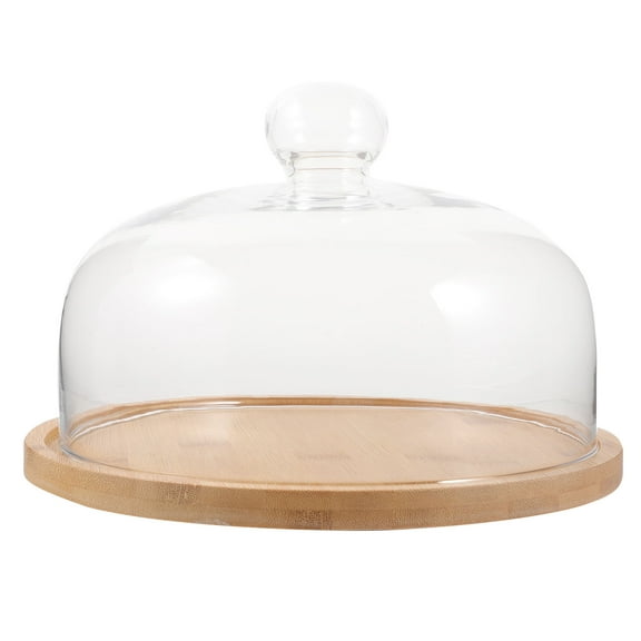 Soimiss Rotating Cake Decorating Turntable with Easy Clean Transparent Cover