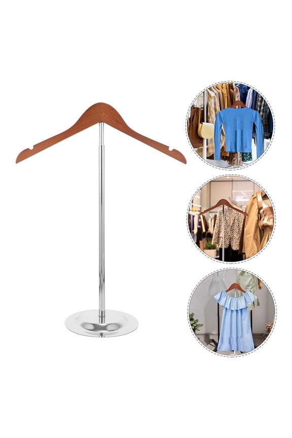 Shirt Rack with Stable T Structure for Clothing Display