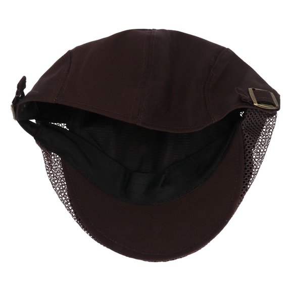 Soimiss 1Pc Coffee Cotton Catering Cap Breathable Chef Hat for Restaurant Uniforms