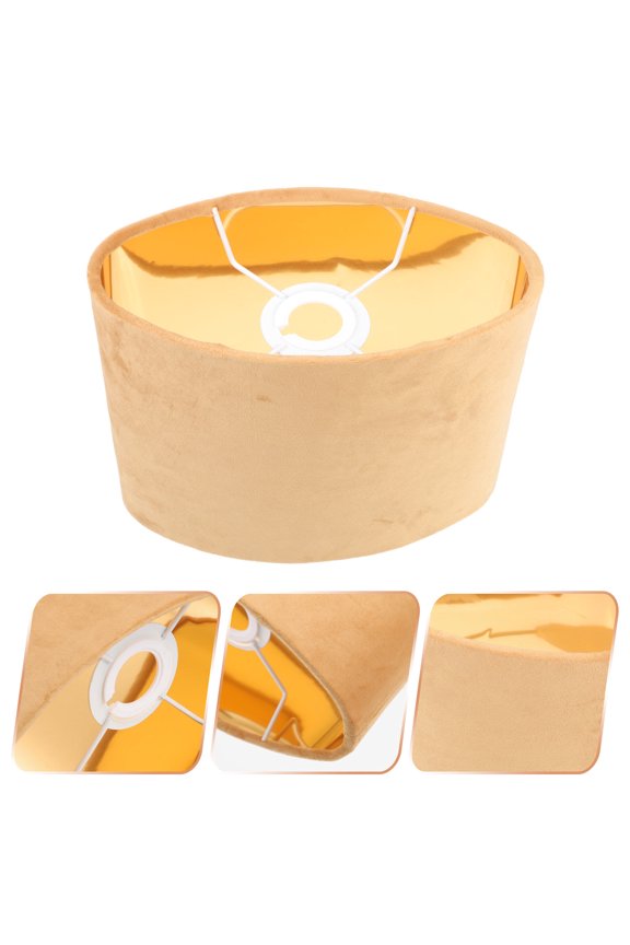 1Pcs Modern Lamp Shade Golden Easy Installation for Room Lighting