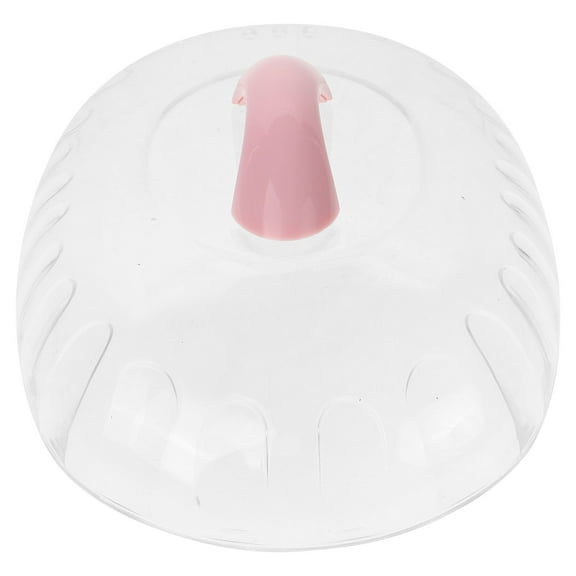 Soimiss Clear Plastic Electric Cooking Utensil Lid Replacement for Stew Pot with Vent Hole and Handle