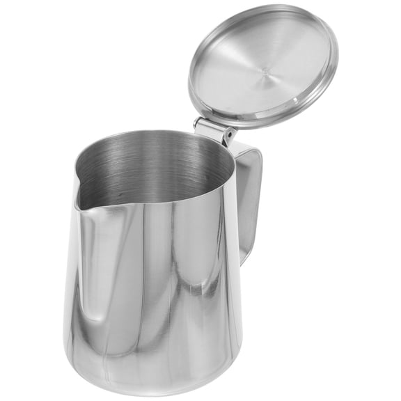Soimiss  Sturdy Stainless Steel Frothing Cup for Rich Foams At Home