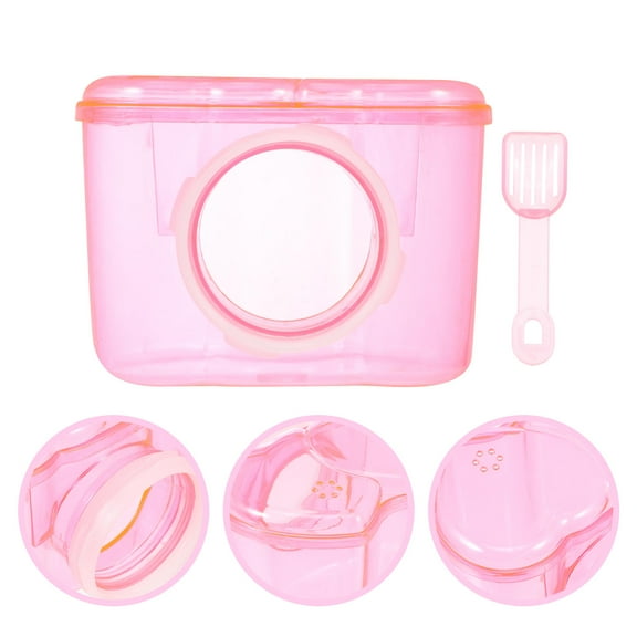 Soimiss Hamster Sand Bath Platform Plastic 1Pack